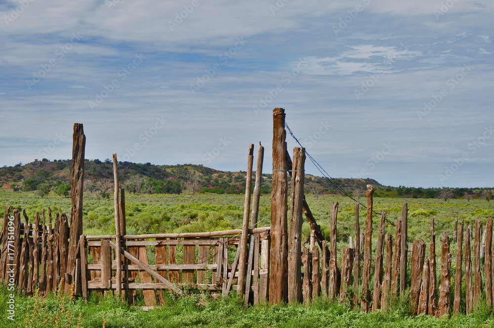 wooden fence Arizona United States