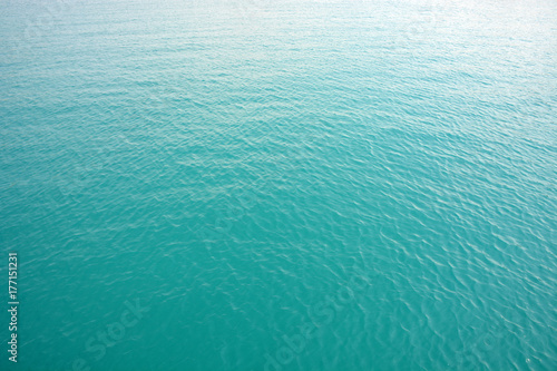 Blue sea water color background © axynia