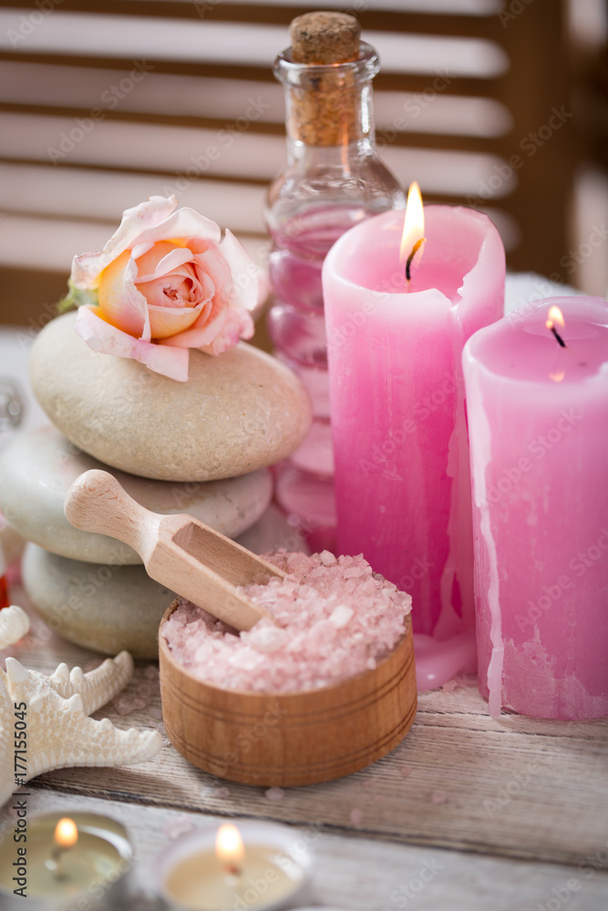 Beautiful composition of spa treatment Beautiful composition of spa treatment