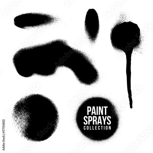 vector spray paint splatter texture.