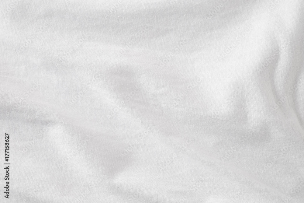 white fabric cloth background texture