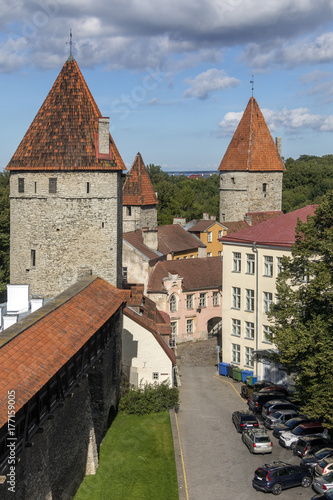 Medieval City Walls - Tallinn - Estonia