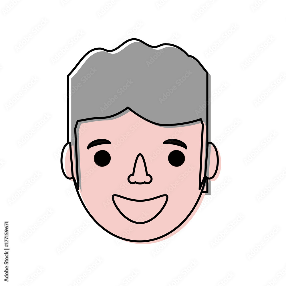 man face vector illustration man face vector illustration
