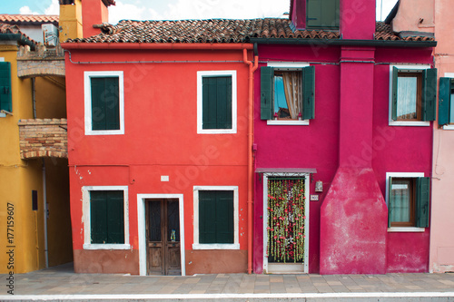 Colorful facades, Burano island © Ulia Koltyrina