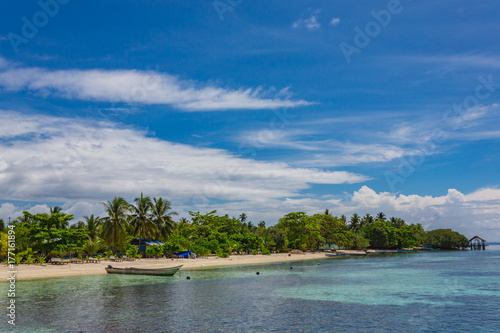 Arborek island  West Papua  Indonesia.