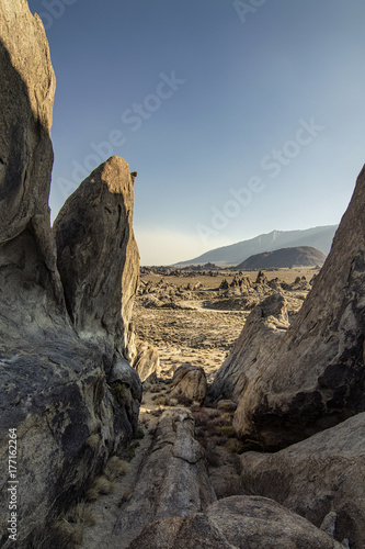 Rocky formations in Alabama Hills