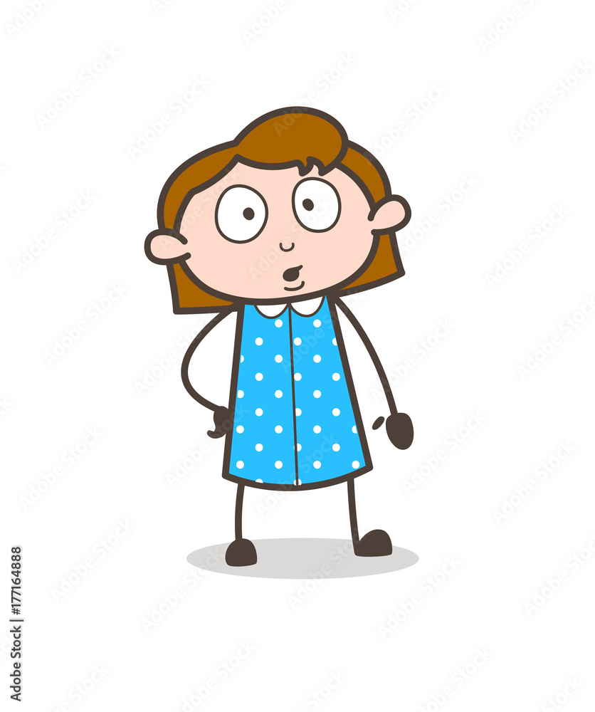 Surprised Lady Face Expression Surprised Lady Face Expression