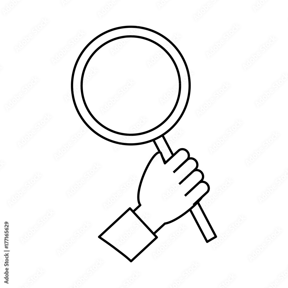 hand with sign vector illustration hand with sign vector illustration