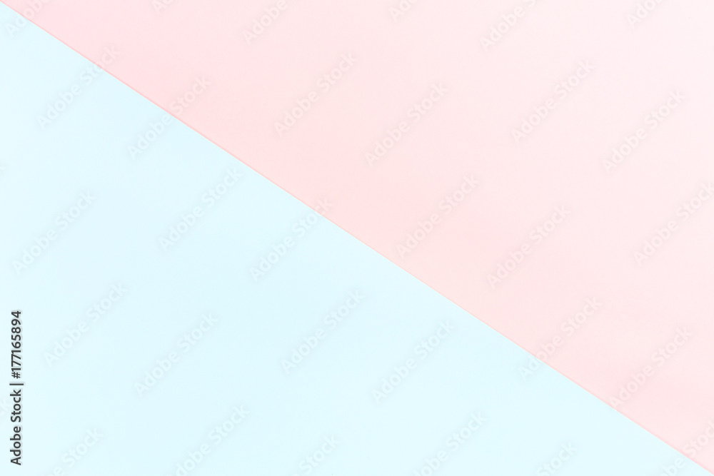 Double color blue and pink modern flat lay backgound Double color blue and pink modern flat lay backgound