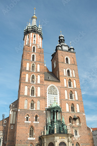 St. Mary's Basilica in Krakow, Poland, Main Square