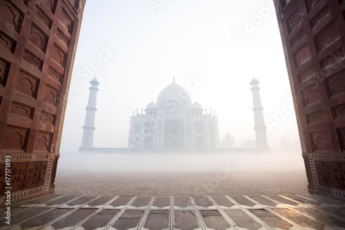 The Taj Mahal. Agra. India. photo