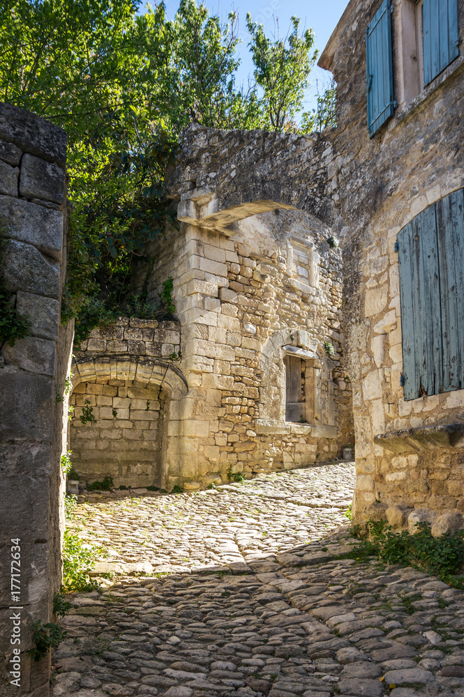 Fototapeta premium Street of Oppede-le-Vieux
