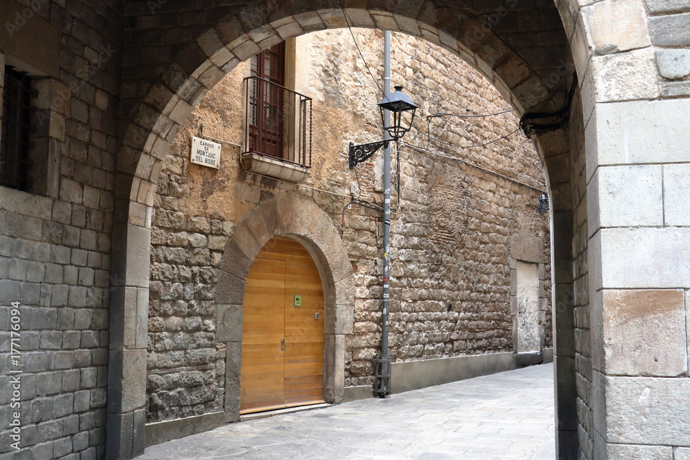 Fototapeta premium Porticato a Girona