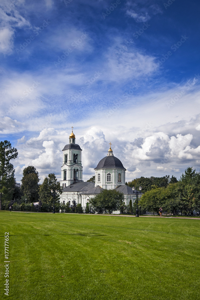 Church in the Tsaritsyno Park Church in the Tsaritsyno Park