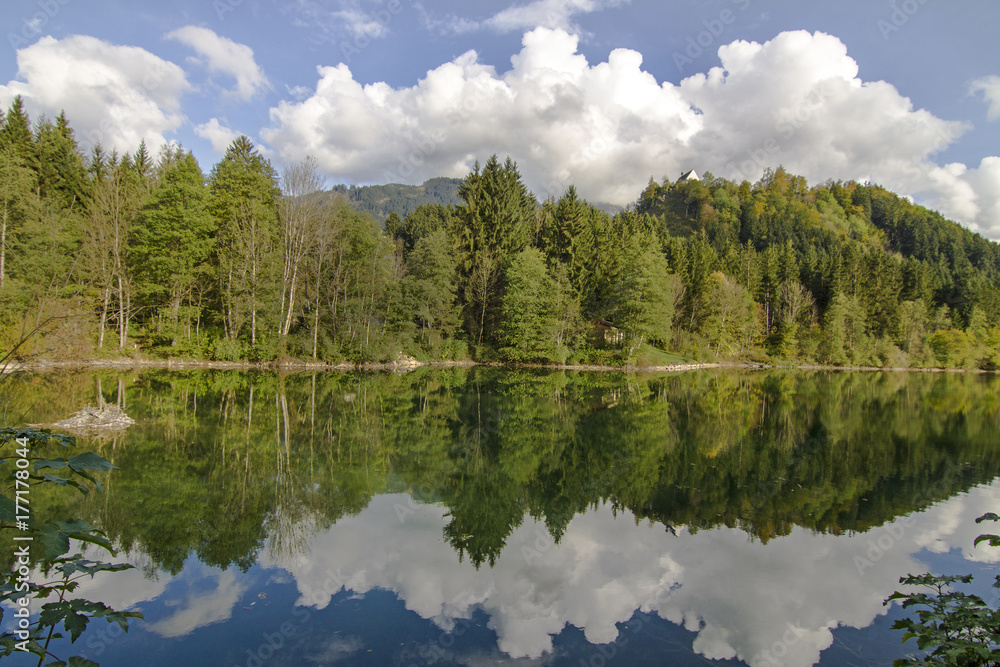 Auwaldsee - Allgäu - Fischen - Oberstdorf - Spiegelung - malerisch - Sommer