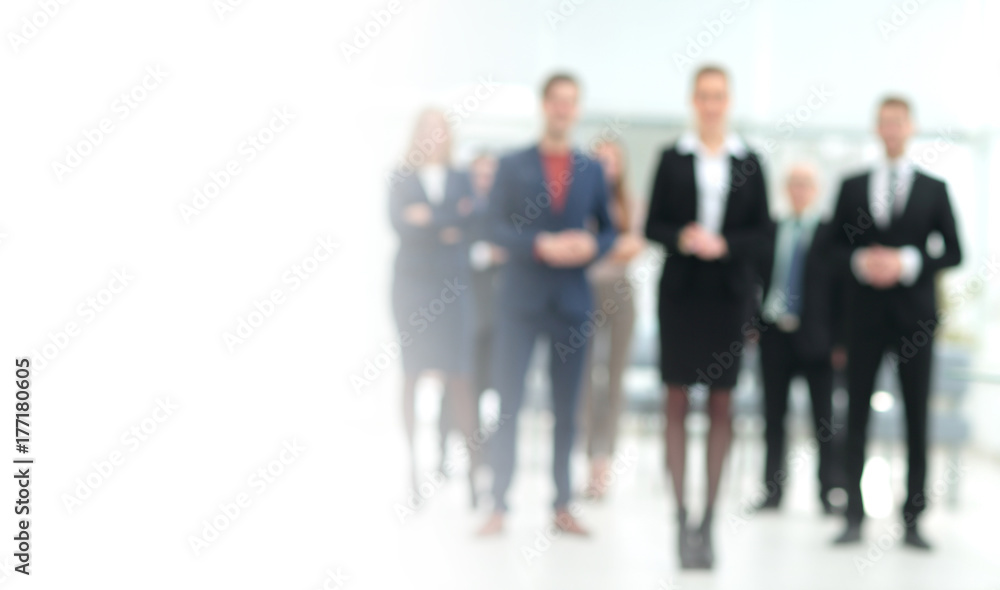 Group of successful business people looking confident Group of successful business people looking confident