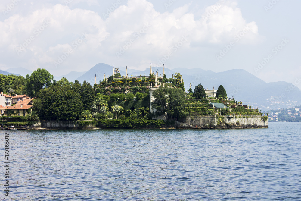 Isola Bella (lit. beautiful island), one of the Borromean Islands of Lago Maggiore in northern Italy