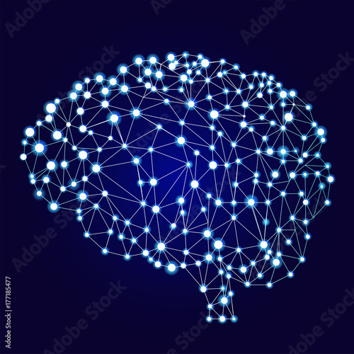 Artificial neural networks banner. A form of connectionism ANNs. Computing systems inspired by the biological brain networks