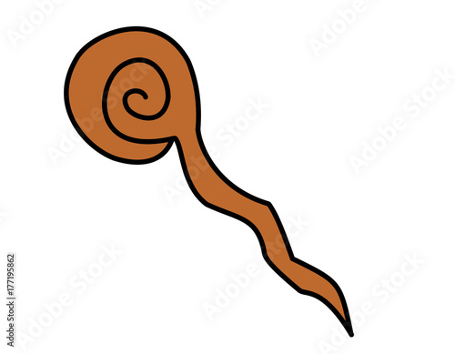 魔法の杖 茶色 Stock イラスト Adobe Stock 魔法の杖 茶色 Stock イラスト Adobe Stock