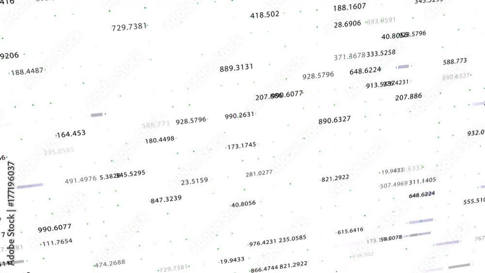Abstract background with animation of growing charts and flowing counters of numbers with symbols of percent. Financial figures and diagrams showing increasing profits, 4K animation Abstract background with animation of growing charts and flowing counters of numbers with symbols of percent. Financial figures and diagrams showing increasing profits, 4K animation