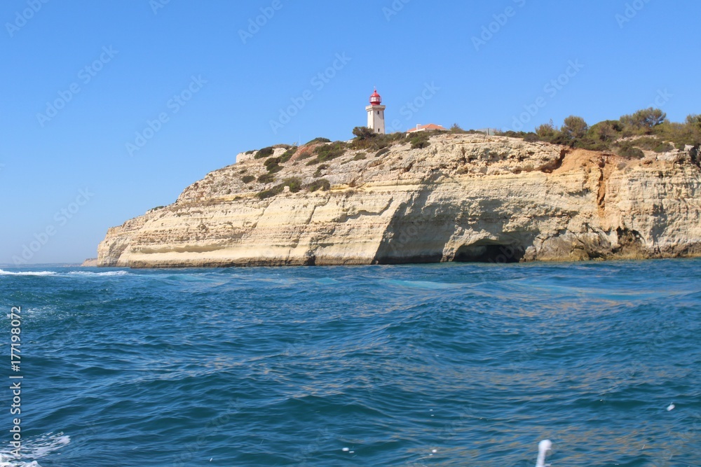 Die Küstenlandschaft Algarve in Portugal. Die Küstenlandschaft Algarve in Portugal.