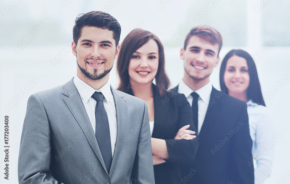 Group of business people at workplace Group of business people at workplace
