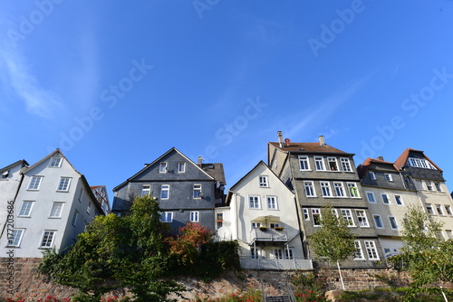 Altstadt Marburg an der Lahn in Hessen 