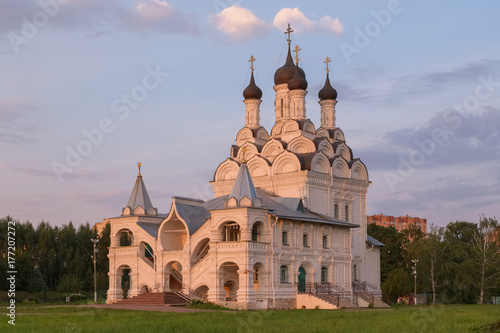 The Church of the Annunciation of the Blessed Virgin Mary in Taininskoye in the Moscow Region photo