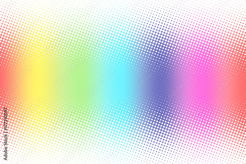 Rainbow dots abstract  background