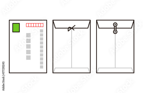 白い封筒（セット）