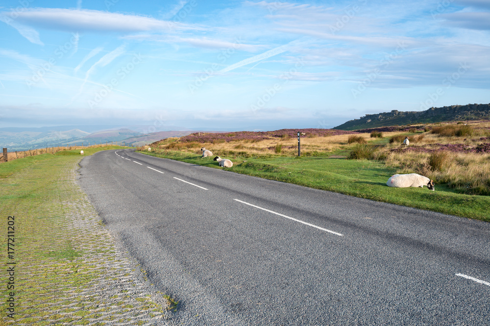 Fototapeta premium Stannage Edge in the Peak District