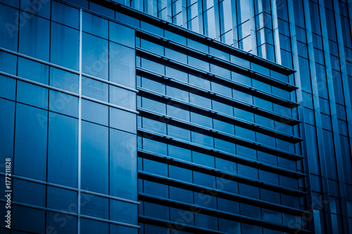 Wallpaper Mural detail shot of modern business buildings in city Torontodigital.ca