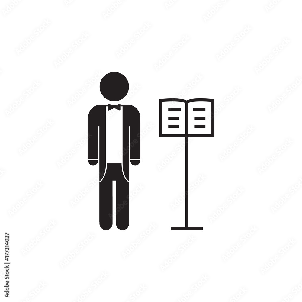 singer tailcoat tuxedo icon singer tailcoat tuxedo icon
