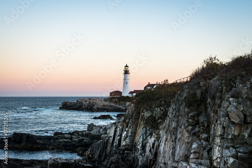 Sunset Lighthouse © Devon