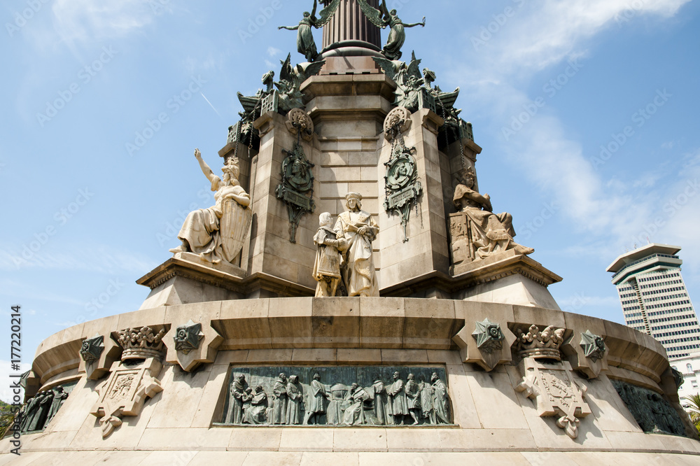 Obraz premium Columbus Monument - Barcelona - Spain