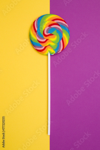 Beautiful Rainbow Lollipop