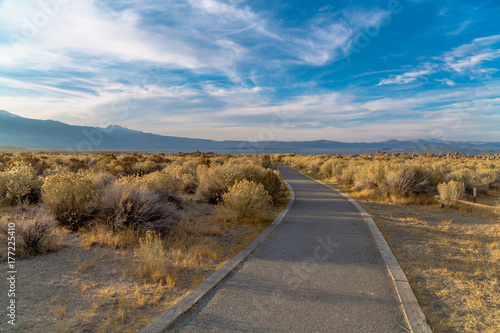 road - landscape - sky