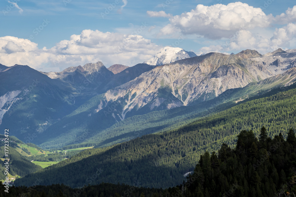 Schweiz - Kanton Graubünden - Tschierv - Ofenpass Schweiz - Kanton Graubünden - Tschierv - Ofenpass