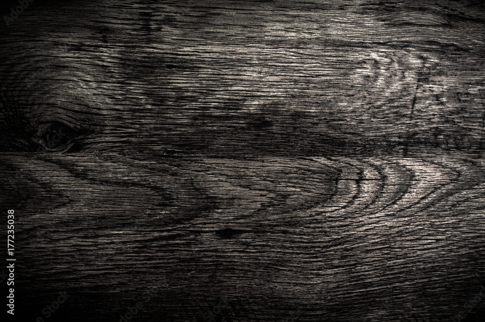 Obraz premium Wood Dark background texture