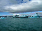 Glacial lagoon of Jokulsarlon