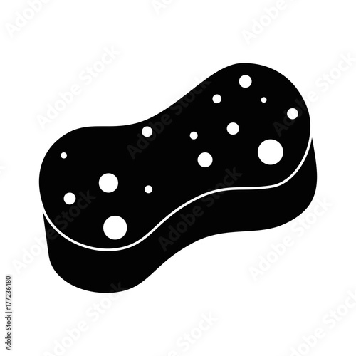 dish sponge isolated icon