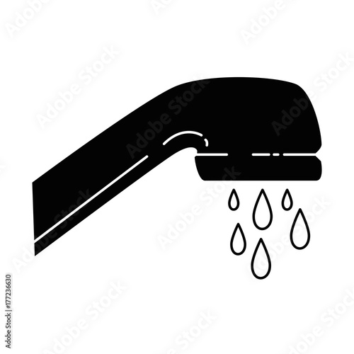 water faucet isolated icon