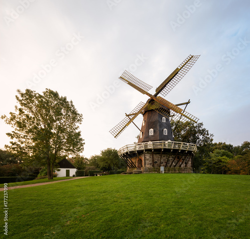 Windmill in Malmo, Sweden.