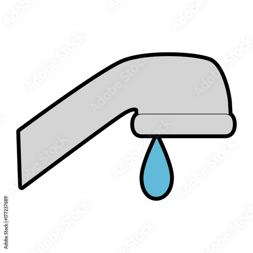 water faucet isolated icon