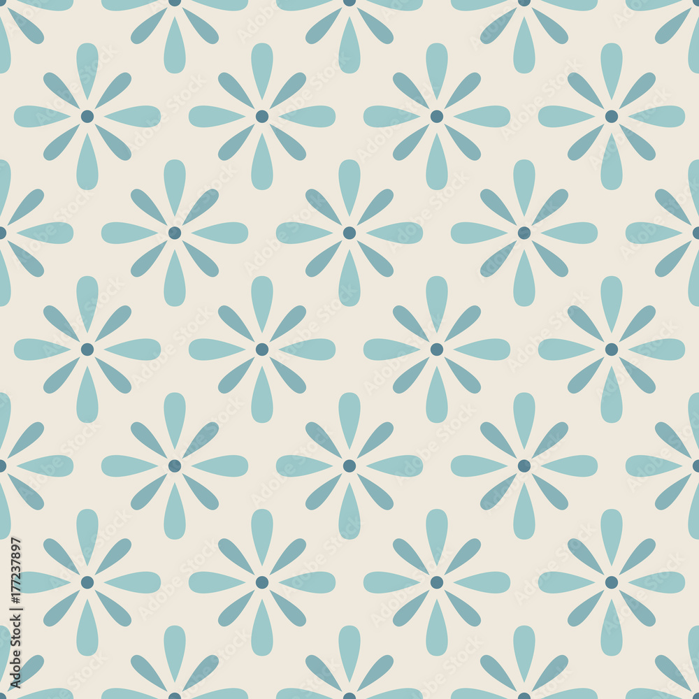 Cute primitive floral seamless pattern Cute primitive floral seamless pattern