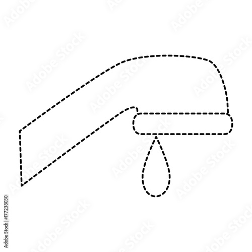 water faucet isolated icon