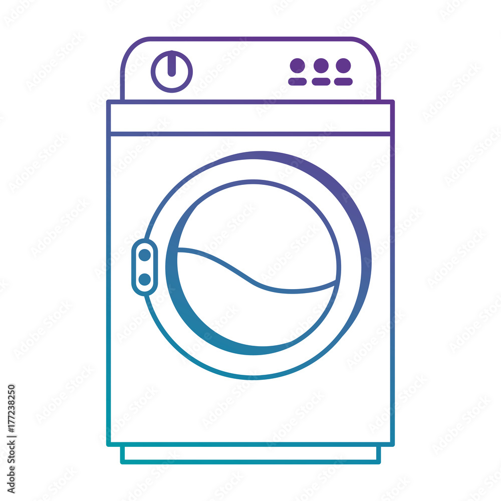 wash machine isolated icon wash machine isolated icon