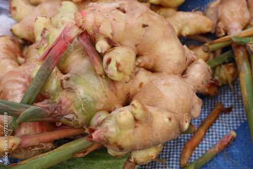 Galangal at the market