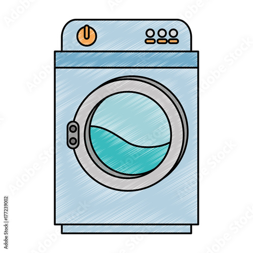 wash machine isolated icon
