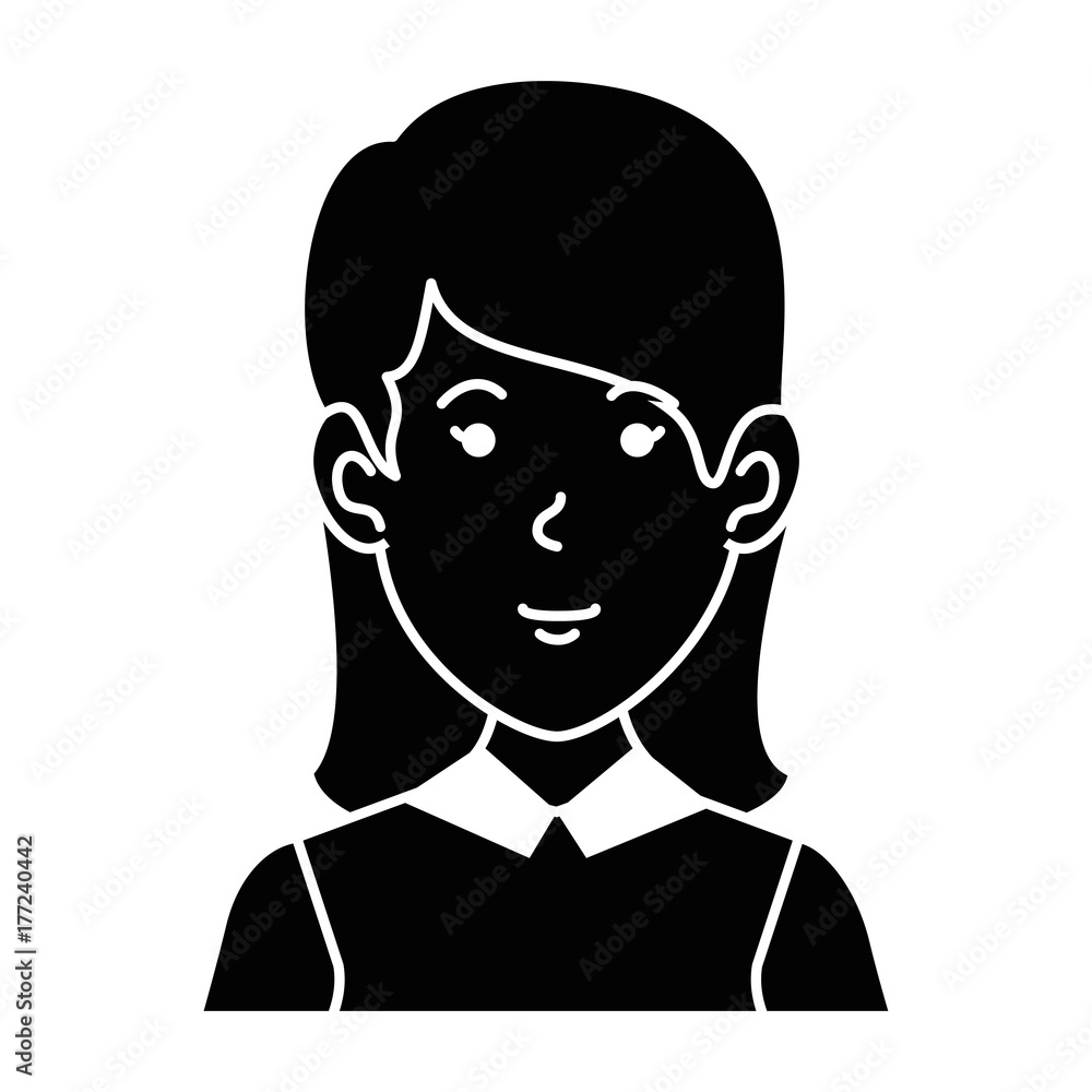 beautiful woman avatar character beautiful woman avatar character